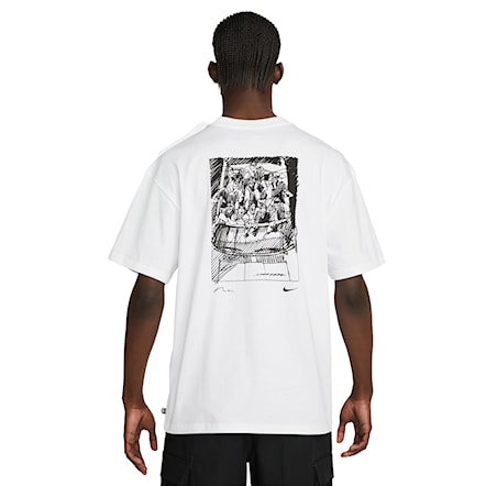 T-shirt Nike SB Tee Dunk white 2022 - 1