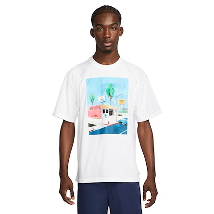 T-shirt Nike SB Tee Laundry white 2022 - 1