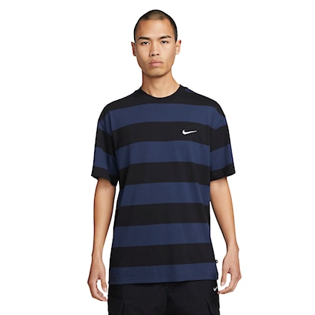 T-shirt Nike SB Tee Stripe midnight navy/black/white 2023 - 1