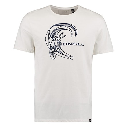 T-shirt O'Neill Circle Surfer powder white 2017 - 1