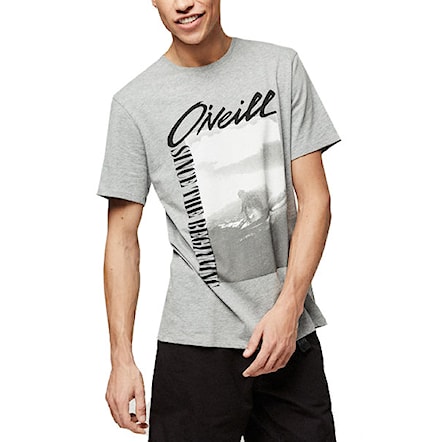 T-shirt O'Neill Frame silver melee 2019 - 1