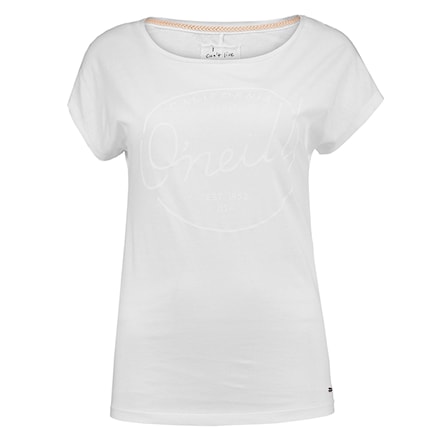 T-shirt O'Neill Jacks Base Logo super white 2017 - 1