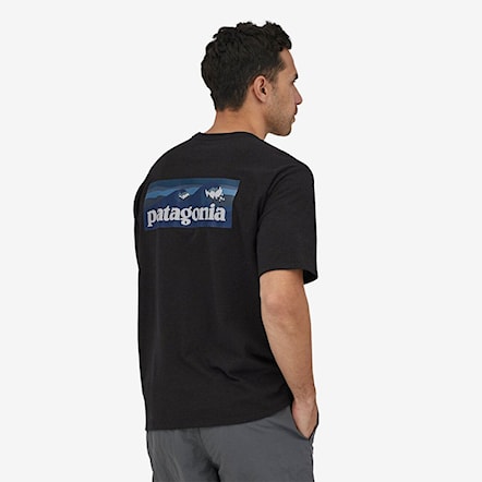 Koszulka Patagonia M's Boardshort Logo Pocket Responsibili-Tee ink black 2024 - 1