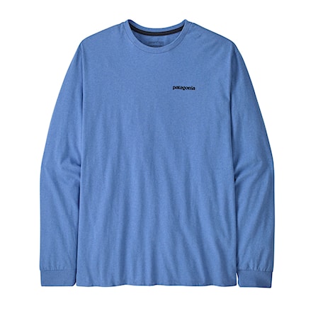 T-shirt Patagonia M's L/S P-6 Logo Responsibili-Tee abundant blue 2025 - 2