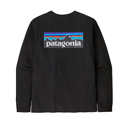 Koszulka Patagonia M's L/S P-6 Logo Responsibili-Tee black 2025 - 6