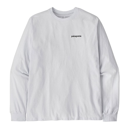 Koszulka Patagonia M's L/S P-6 Logo Responsibili-Tee white 2024 - 5