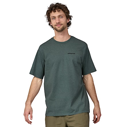 T-shirt Patagonia M's P-6 Logo Responsibili-Tee nouveau green 2024 - 2