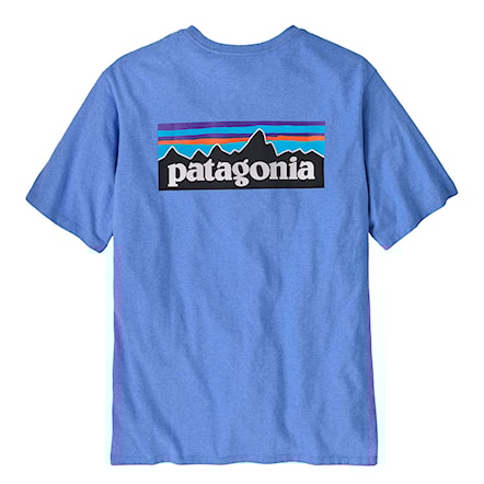 Koszulka Patagonia M's P-6 Logo Responsibili-Tee abundant blue 2025 - 3