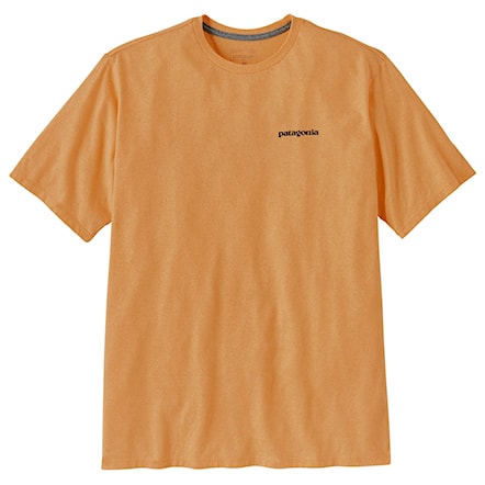 T-shirt Patagonia M's P-6 Logo Responsibili-Tee beeswax tan 2024 - 3