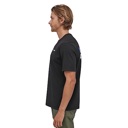 Tričko Patagonia M's P-6 Logo Responsibili-Tee black 2025 - 3