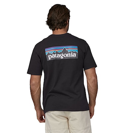 Tričko Patagonia M's P-6 Logo Responsibili-Tee black 2025 - 5