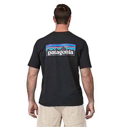 Tričko Patagonia M's P-6 Logo Responsibili-Tee black 2025 - 7
