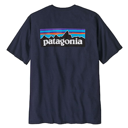 Koszulka Patagonia M's P-6 Logo Responsibili-Tee new navy 2025 - 3