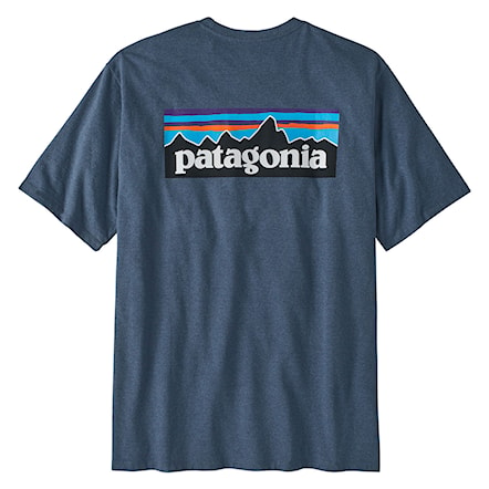 Tričko Patagonia M's P-6 Logo Responsibili-Tee utility blue 2024 - 3