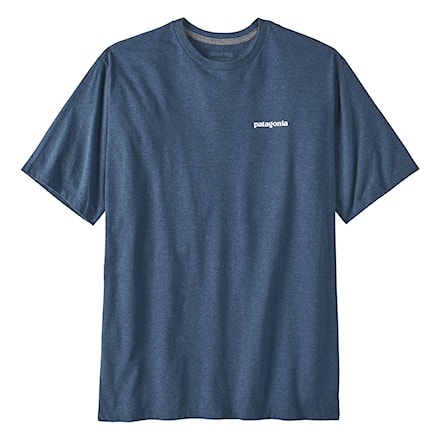 T-shirt Patagonia M's P-6 Logo Responsibili-Tee utility blue 2024 - 4