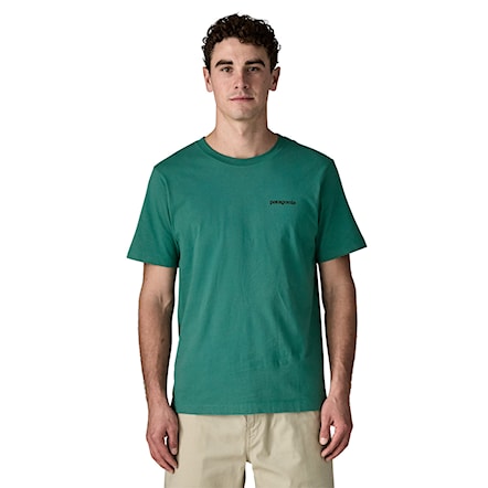 T-shirt Patagonia M's P-6 Logo T-Shirt gem green 2026 - 4
