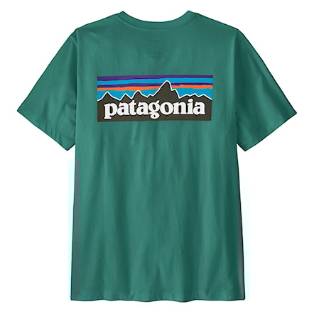 T-shirt Patagonia M's P-6 Logo T-Shirt gem green 2026 - 2