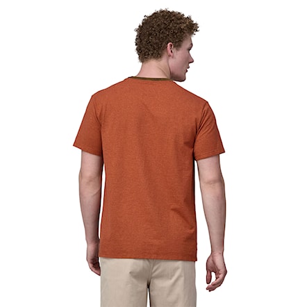 T-shirt Patagonia Shop Sticker Pocket Responsibili-Tee henna brown 2024 - 2