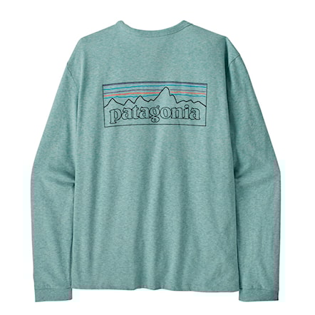 Koszulka Patagonia W's L/S P-6 Logo Responsibili-Tee p-6 outline: vrtll blue 2025 - 1
