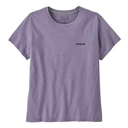 Koszulka Patagonia W's P-6 Logo Responsibili-Tee concrete purple 2025 - 2