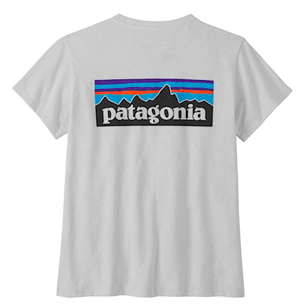 Koszulka Patagonia W's P-6 Logo Responsibili-Tee white 2024 - 5