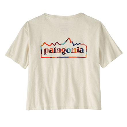 T-shirt Patagonia W's Unity Fitz Easy Cut Responsibili-Tee birch white 2024 - 3