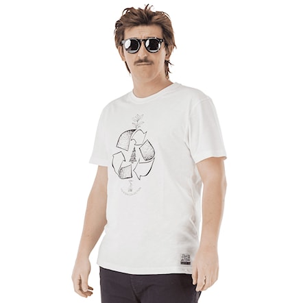 T-shirt Picture Recycland white 2017 - 1