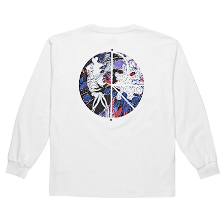 produceren convergentie werkzaamheid T-Shirt Polar Skeleton Fill Logo Longsleeve white | Snowboard Zezula