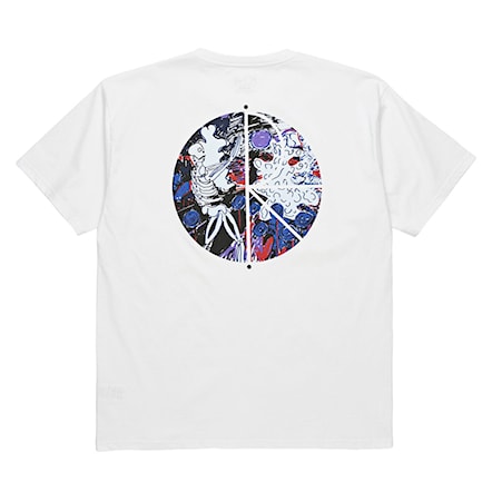 T-shirt Polar Skeleton Fill Logo white 2018 - 1