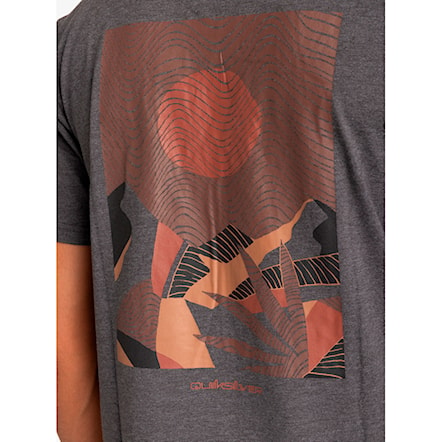 T-shirt Quiksilver Abstract Nature SS tarmac 2024 - 3