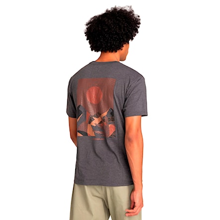 T-shirt Quiksilver Abstract Nature SS tarmac 2024 - 1