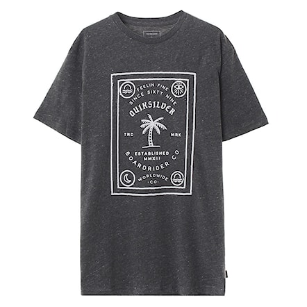 T-shirt Quiksilver Bad Liar charcoal heather 2020 - 1