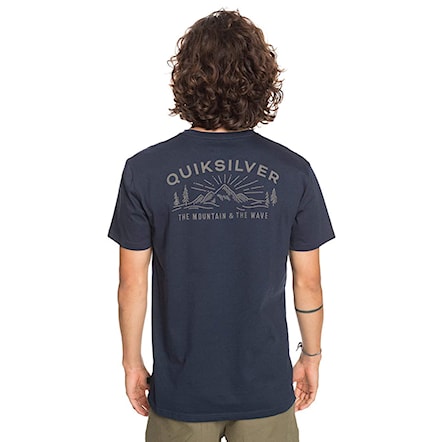 Koszulka Quiksilver Before Light Organic navy blazer 2020 - 1