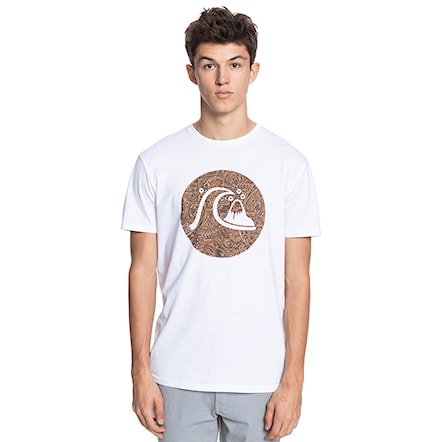 T-shirt Quiksilver Bubble Jam Ss white 2021 - 1