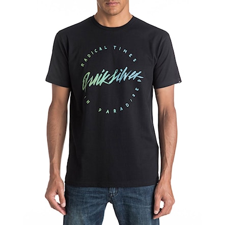 T-shirt Quiksilver Classic Right Up black 2017 - 1