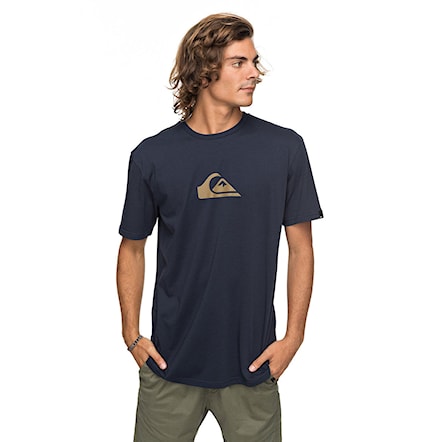 T-shirt Quiksilver Classic SS Comp Logo navy blazer 2018 - 1