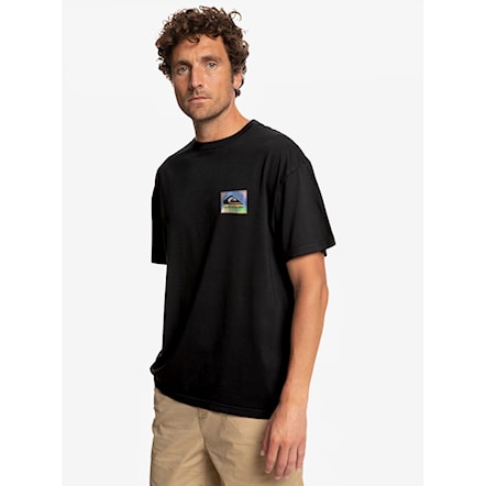 T-shirt Quiksilver Colour Flow SS black 2023 - 3