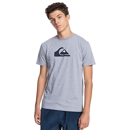 T-shirt Quiksilver Comp Logo Ss athletic heather 2021 - 1
