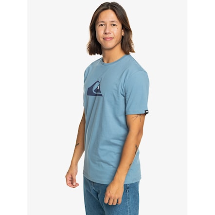 T-shirt Quiksilver Comp Logo SS blue shadow 2024 - 3
