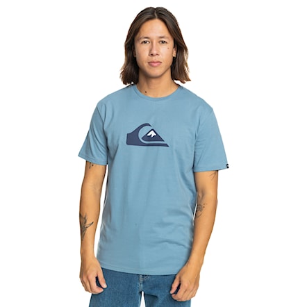 T-shirt Quiksilver Comp Logo SS blue shadow 2024 - 1