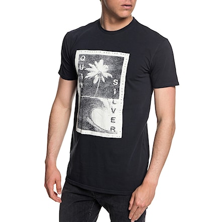 T-shirt Quiksilver Destroyed Reality black 2018 - 1