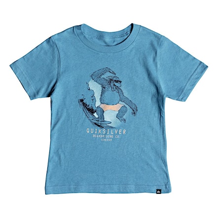 Koszulka Quiksilver Freestyle Boy cendre blue 2018 - 1