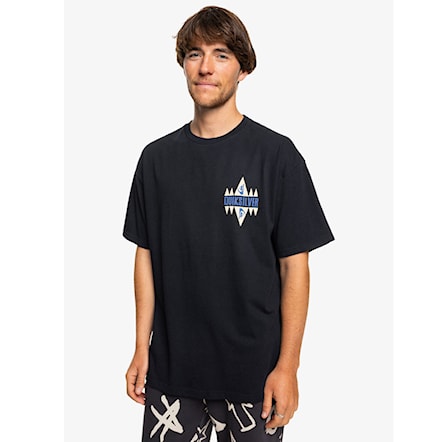 T-shirt Quiksilver Geo Quik SS black 2024 - 2