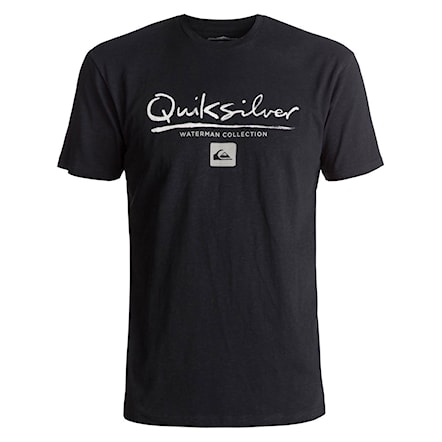T-shirt Quiksilver Gut Check black 2017 - 1