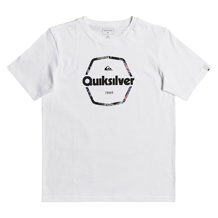 Koszulka Quiksilver Hard Wired Ss Youth white 2021 - 1