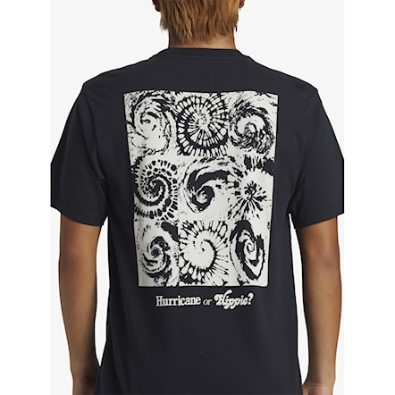 T-shirt Quiksilver Hurricane Or Hippie Moe black 2024 - 2