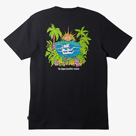 T-shirt Quiksilver Island Sunrise Moe black 2024 - 4