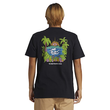 T-shirt Quiksilver Island Sunrise Moe black 2024 - 1