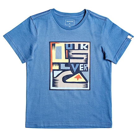 T-shirt Quiksilver Jumbled Up Boy quiet harbor 2019 - 1