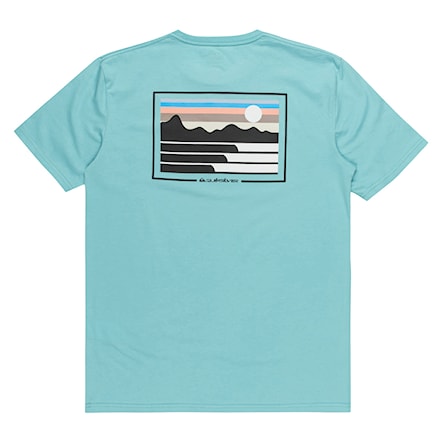 T-shirt Quiksilver Land And Sea SS marine blue 2024 - 1